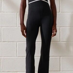 Abercrombie & Fitch Black Flare Jumpsuit